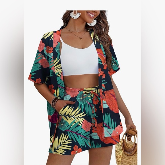 Redhotype Other - Kimono 2 Piece Floral Set